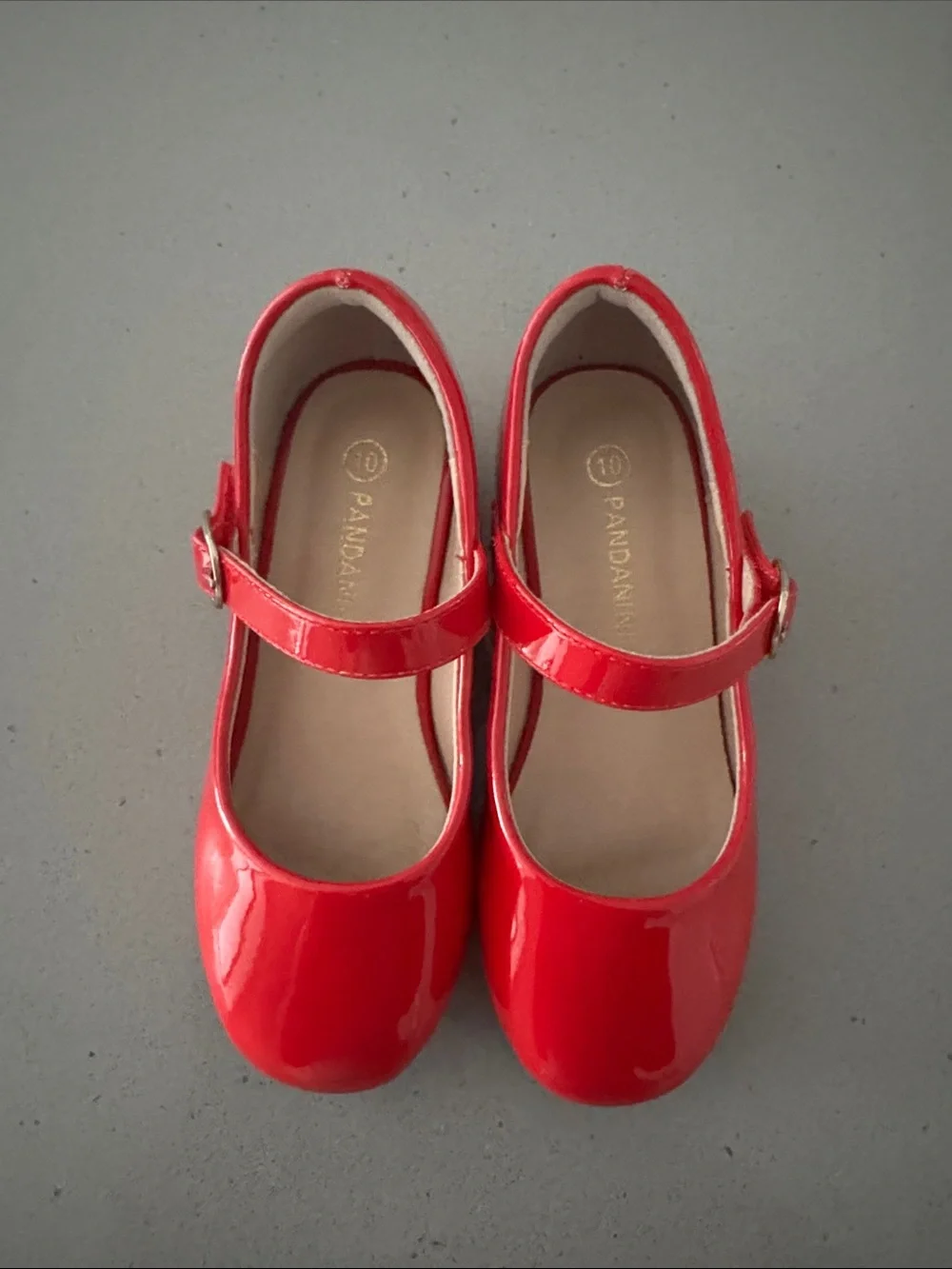Girls Red Patent Mary Jane Dress Shoes